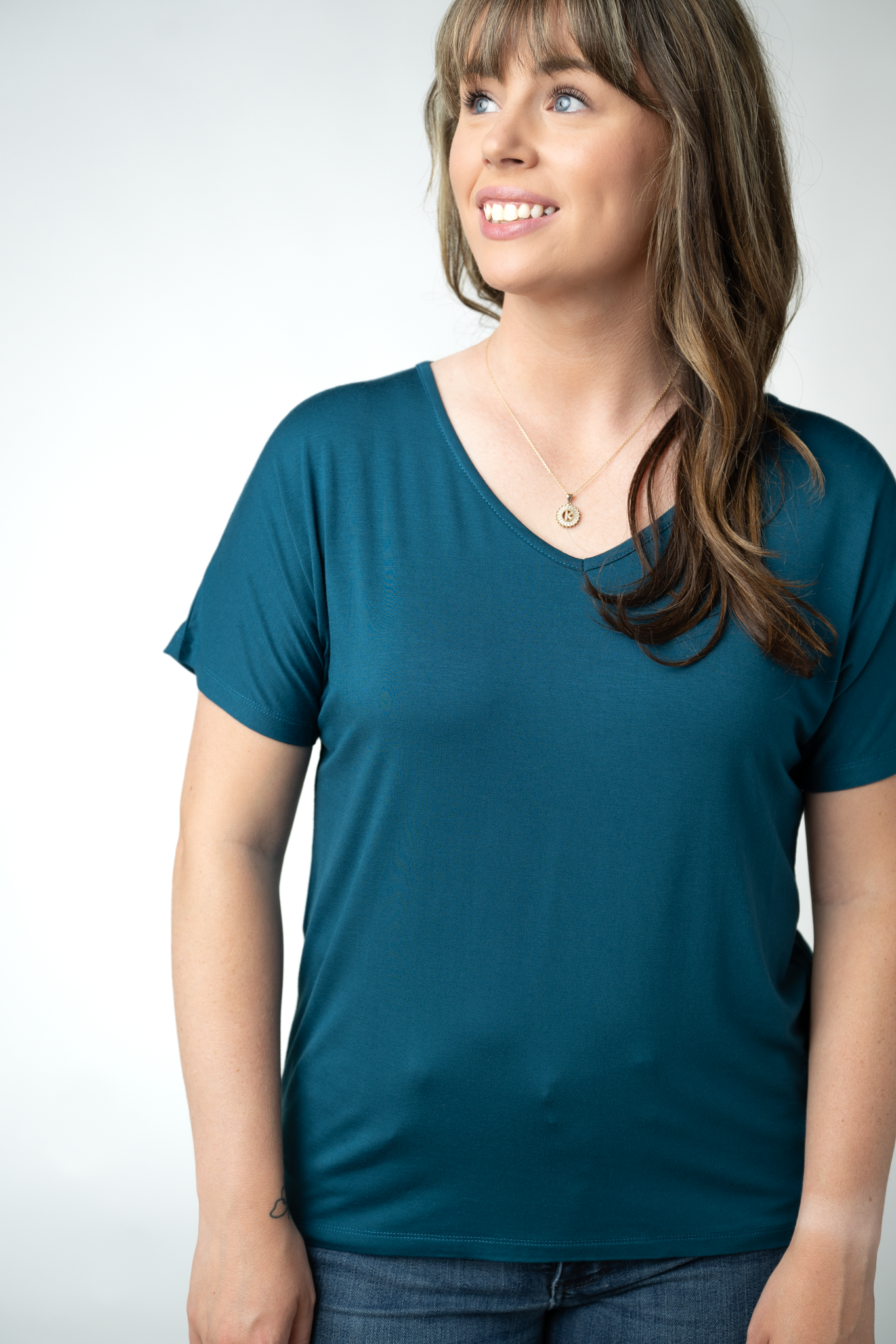 Michelle Mae Chloe Cozy Top - Teal
