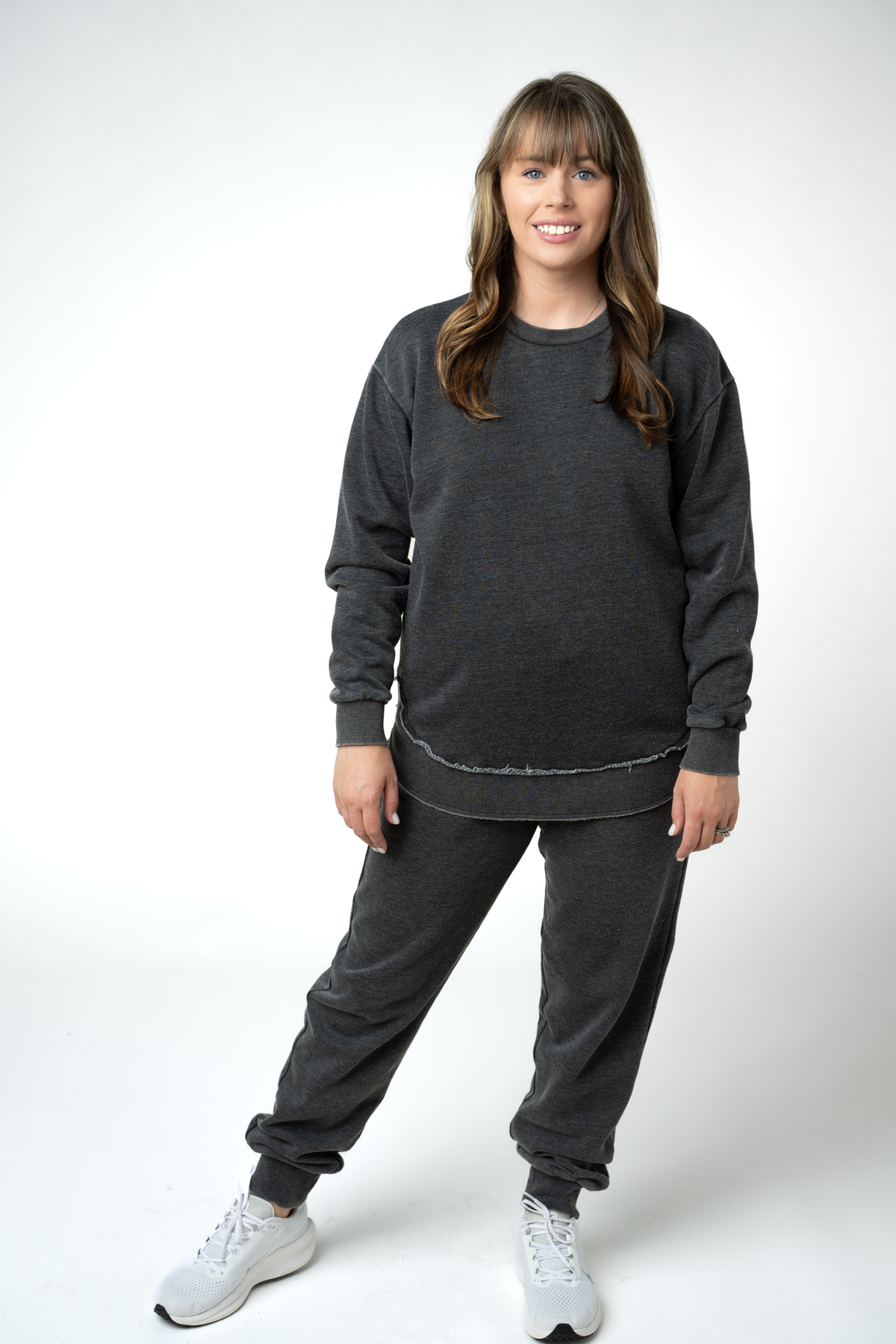 Michelle Mae Vintage Wash Joggers - Black