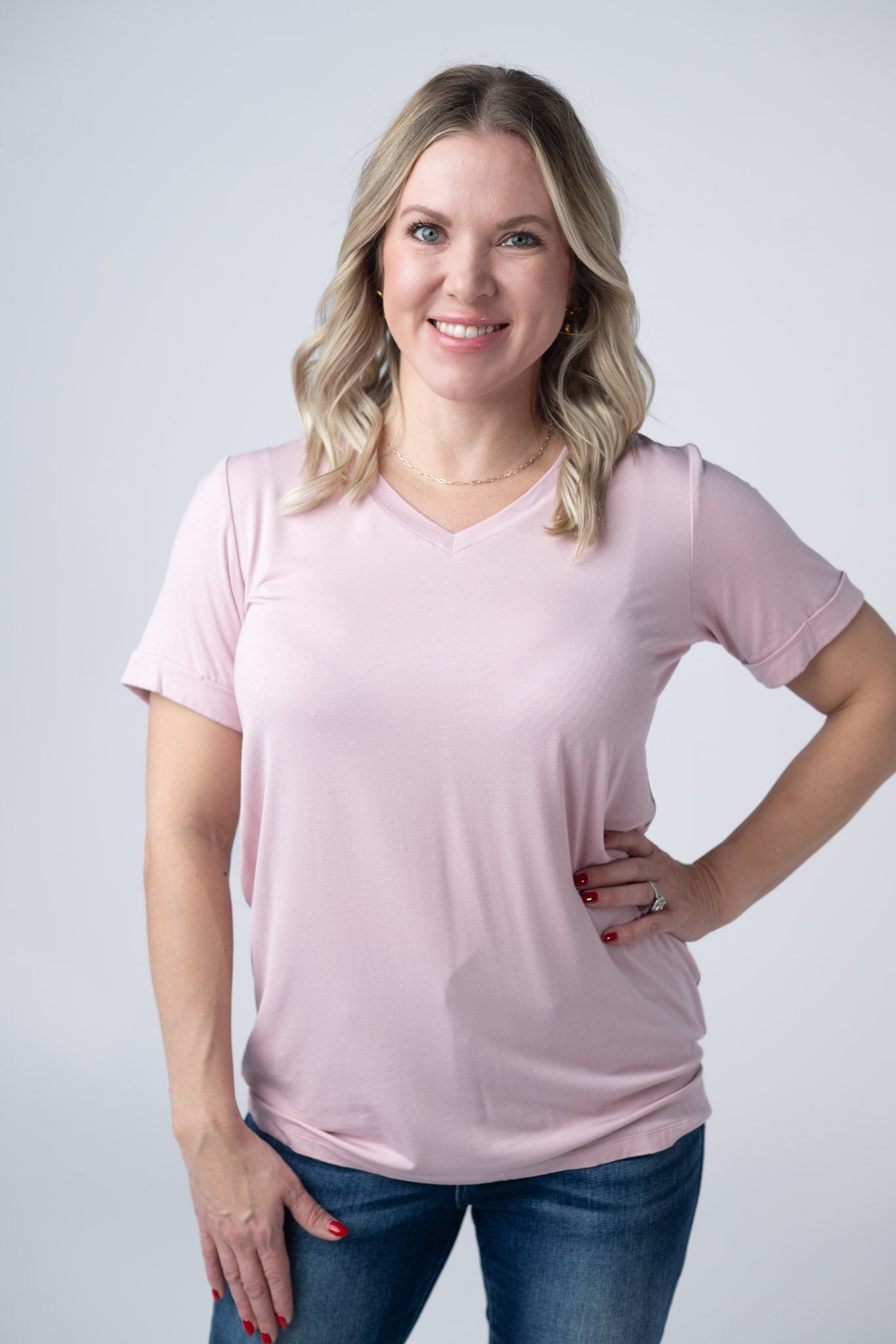 Michelle Mae Sophie Tee - Pearl Pink