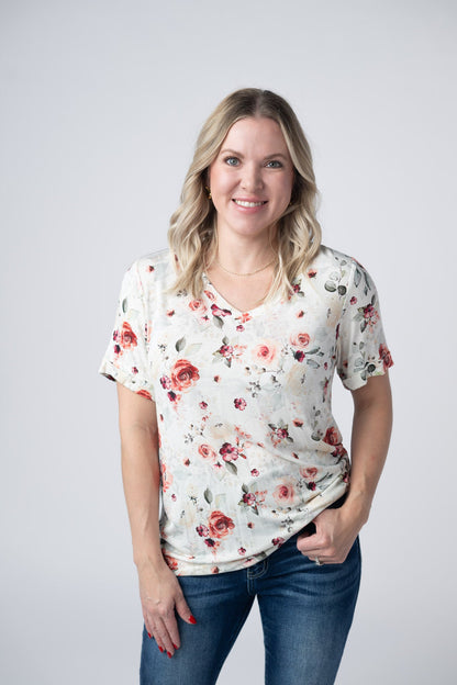 Michelle Mae Sophie Tee - Pink Bloom