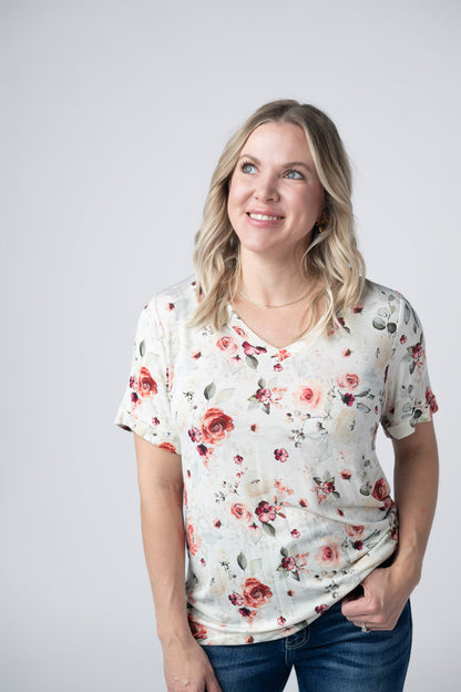 Michelle Mae Sophie Tee - Pink Bloom