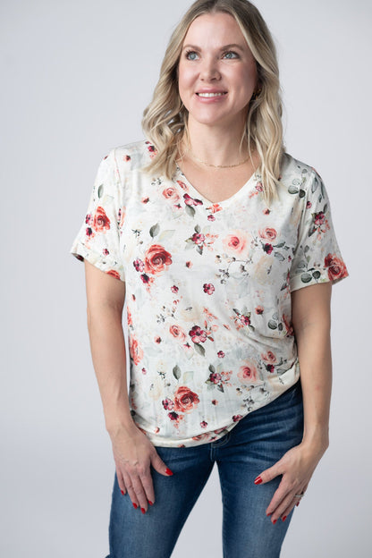 Michelle Mae Sophie Tee - Pink Bloom