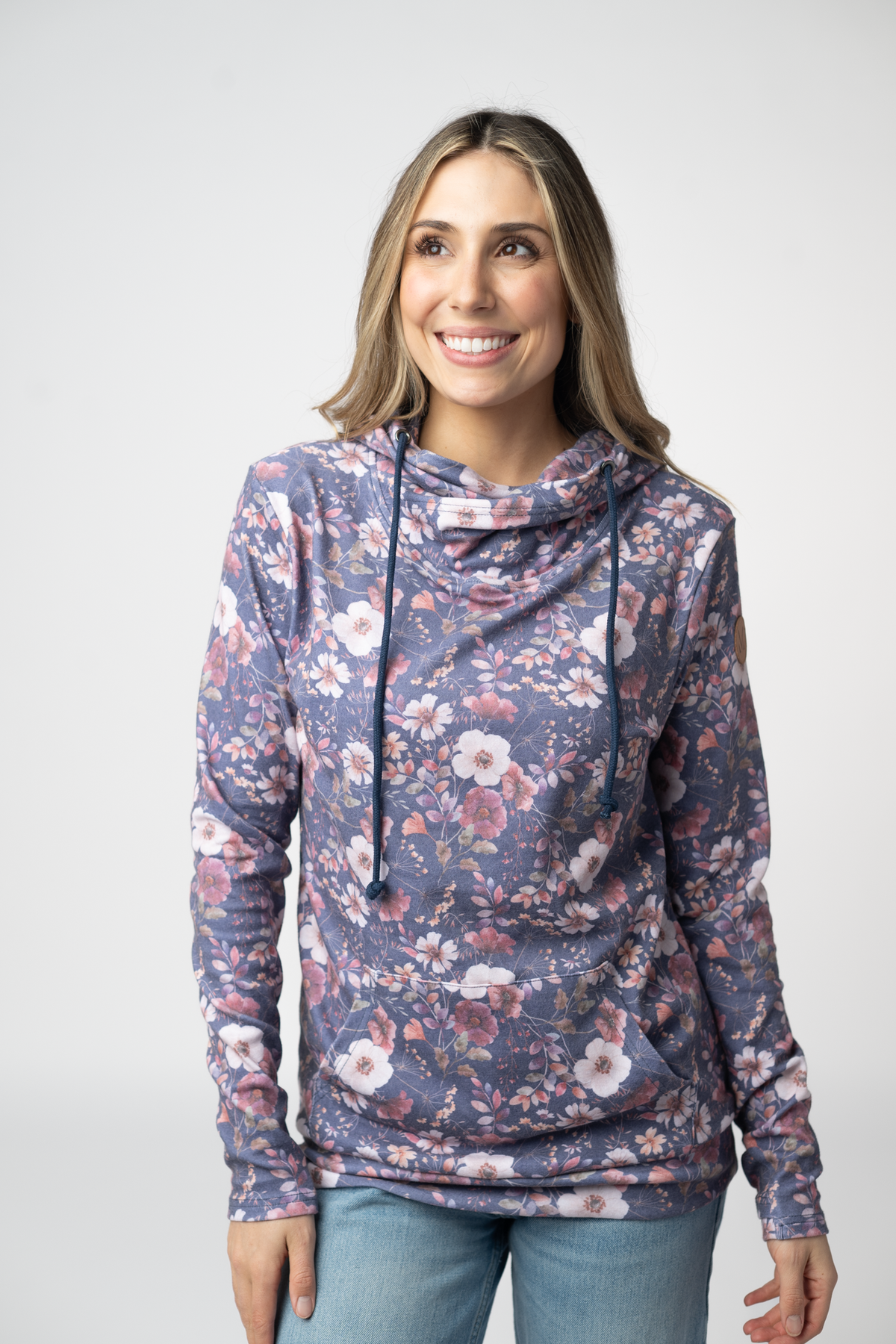 Michelle Mae Ashley Hoodie - Blushwood Floral