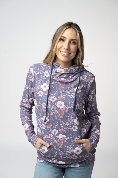 Michelle Mae Ashley Hoodie - Blushwood Floral