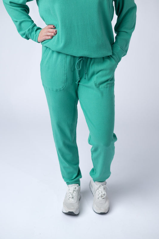 Michelle Mae Corrine Joggers - Emerald