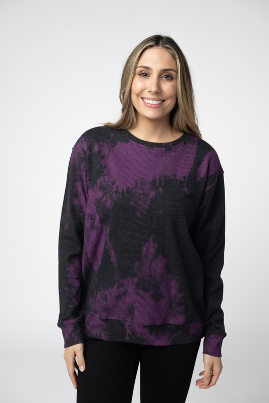 Michelle Mae Twilight Tie Dye Pullover