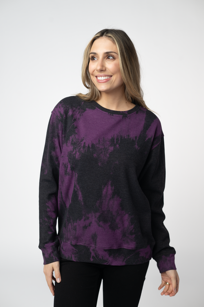 Michelle Mae Twilight Tie Dye Pullover