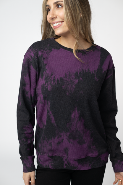 Michelle Mae Twilight Tie Dye Pullover