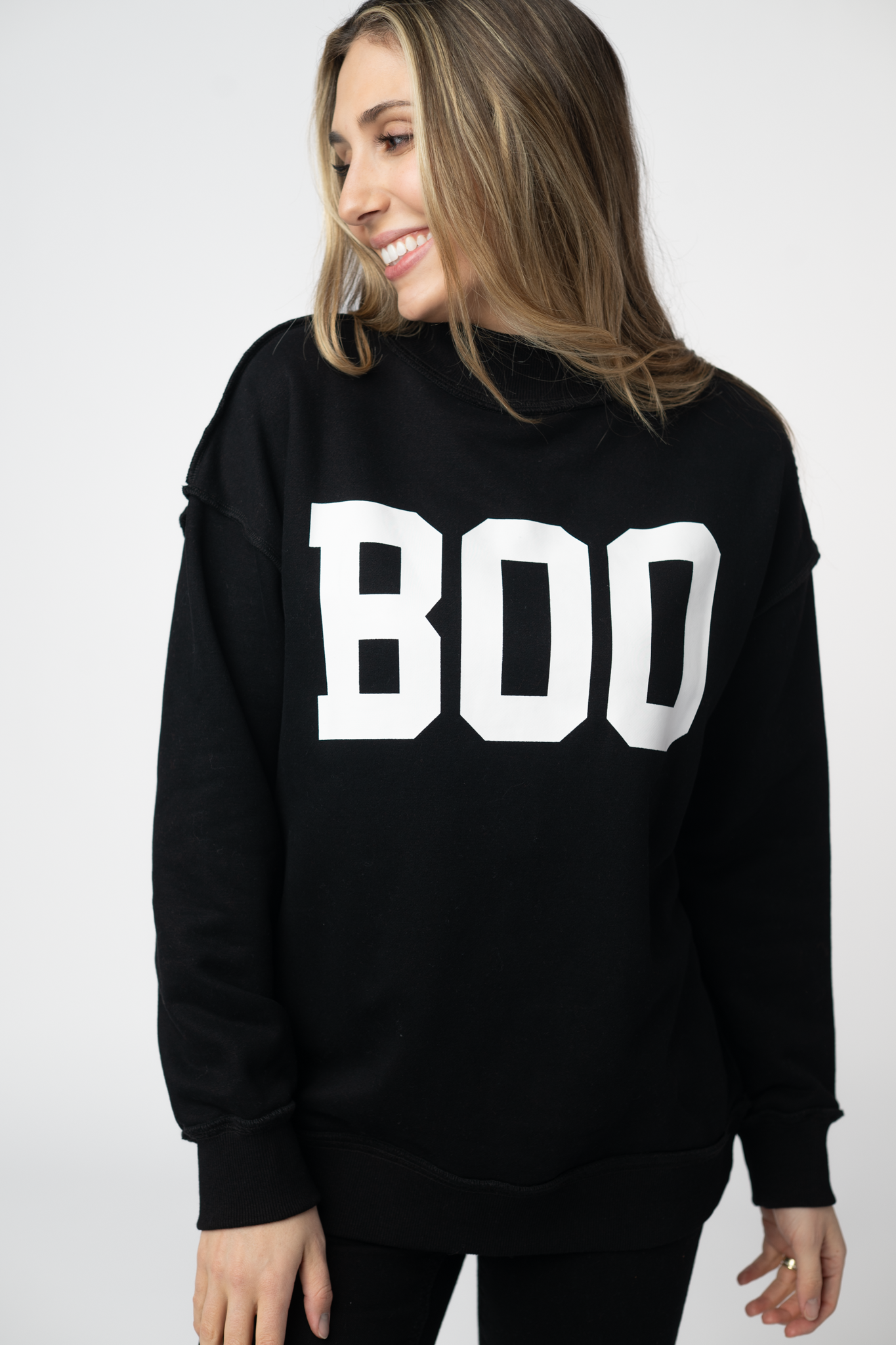 Michelle Mae Piper Reversible Sweatshirt - BOO
