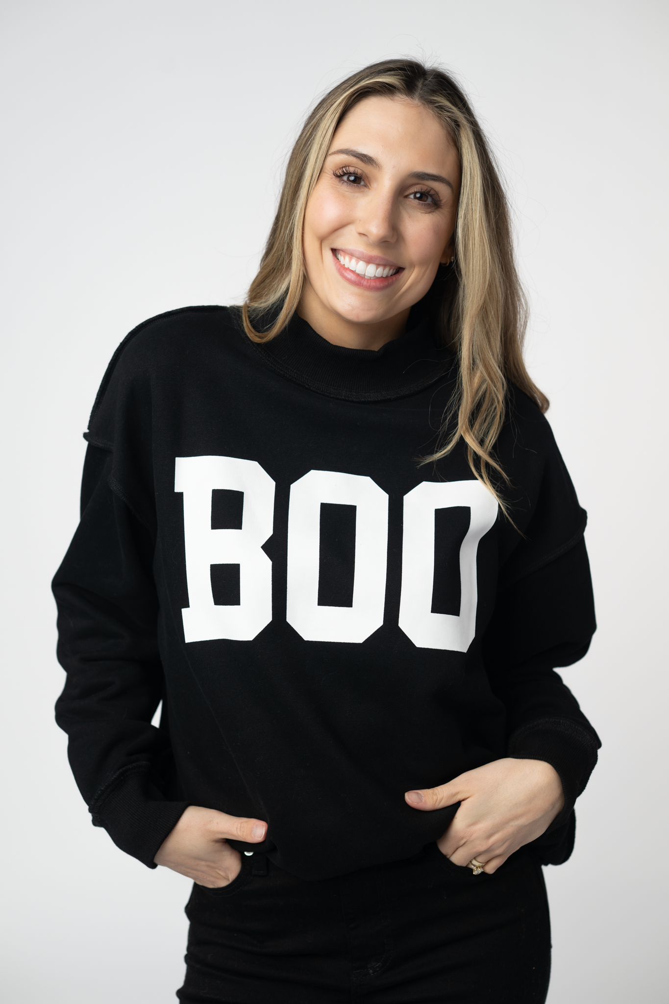 Michelle Mae Piper Reversible Sweatshirt - BOO