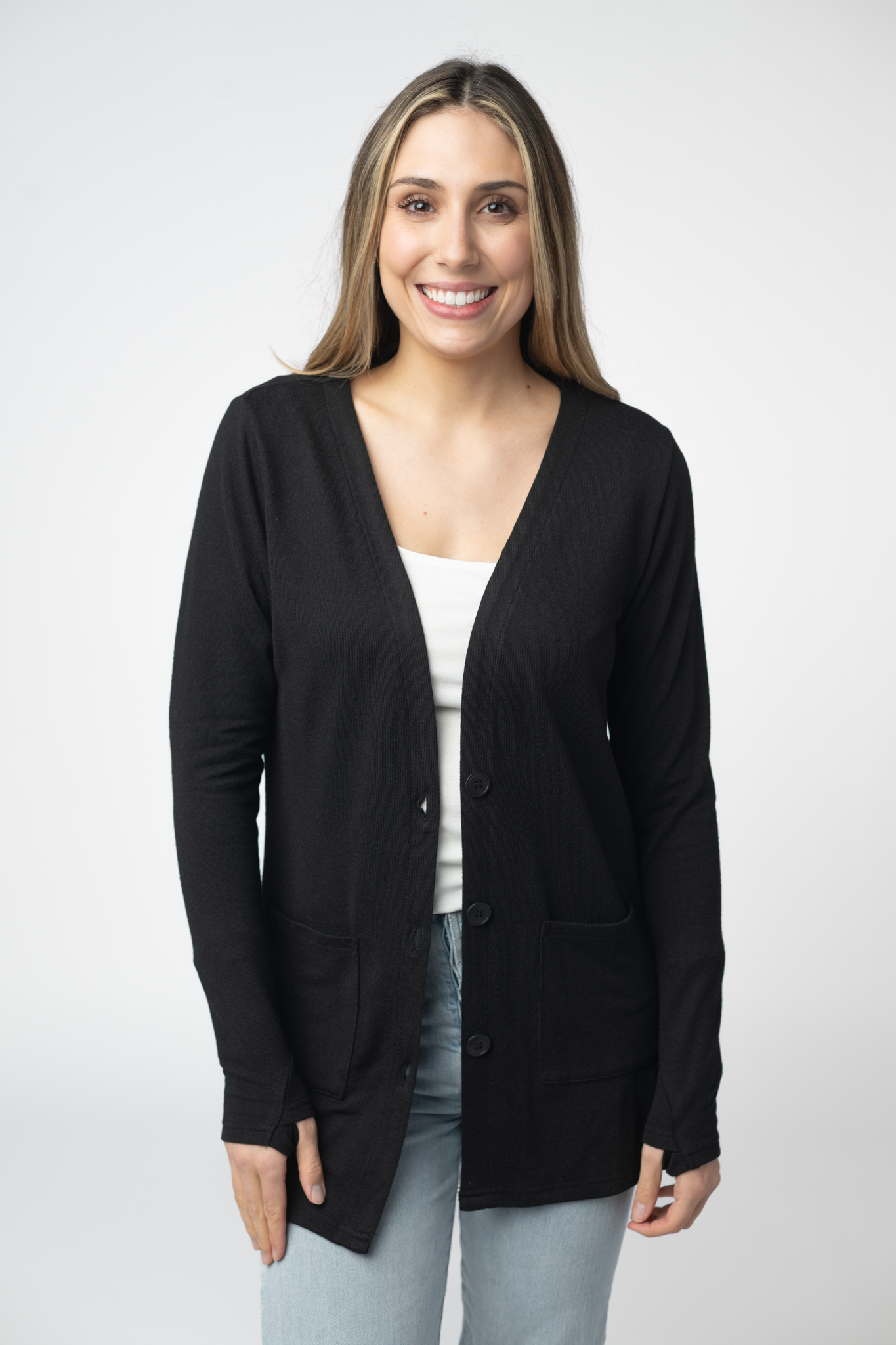 Michelle Mae Cori Cardigan - Black