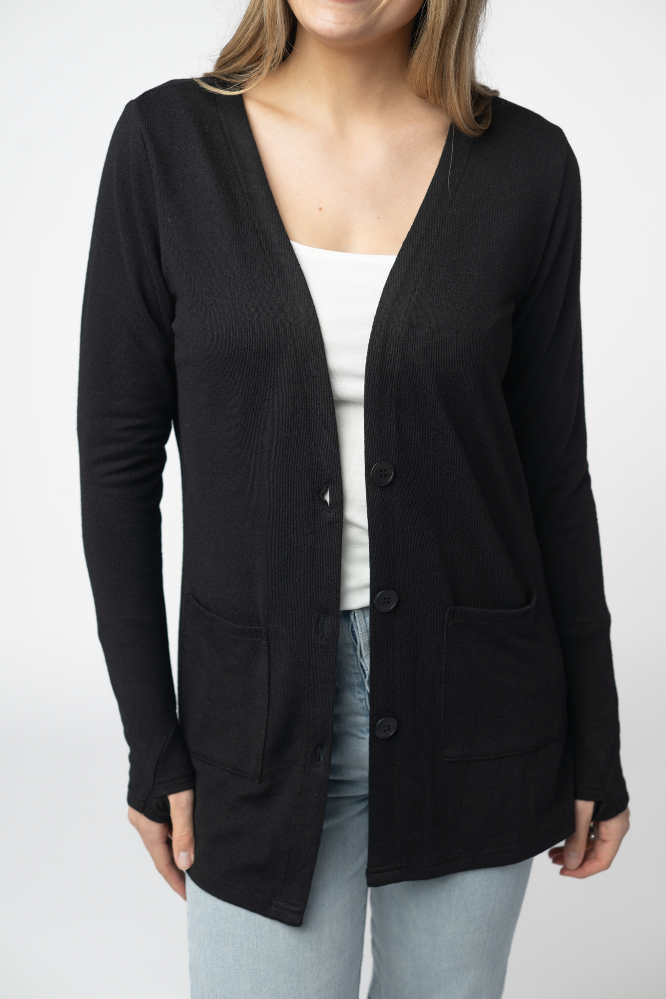 Michelle Mae Cori Cardigan - Black