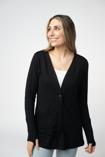 Michelle Mae Cori Cardigan - Black