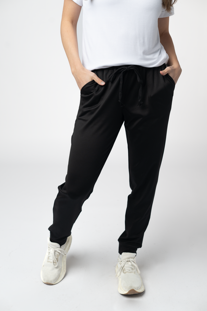 Michelle Mae Cloud Joggers - Black