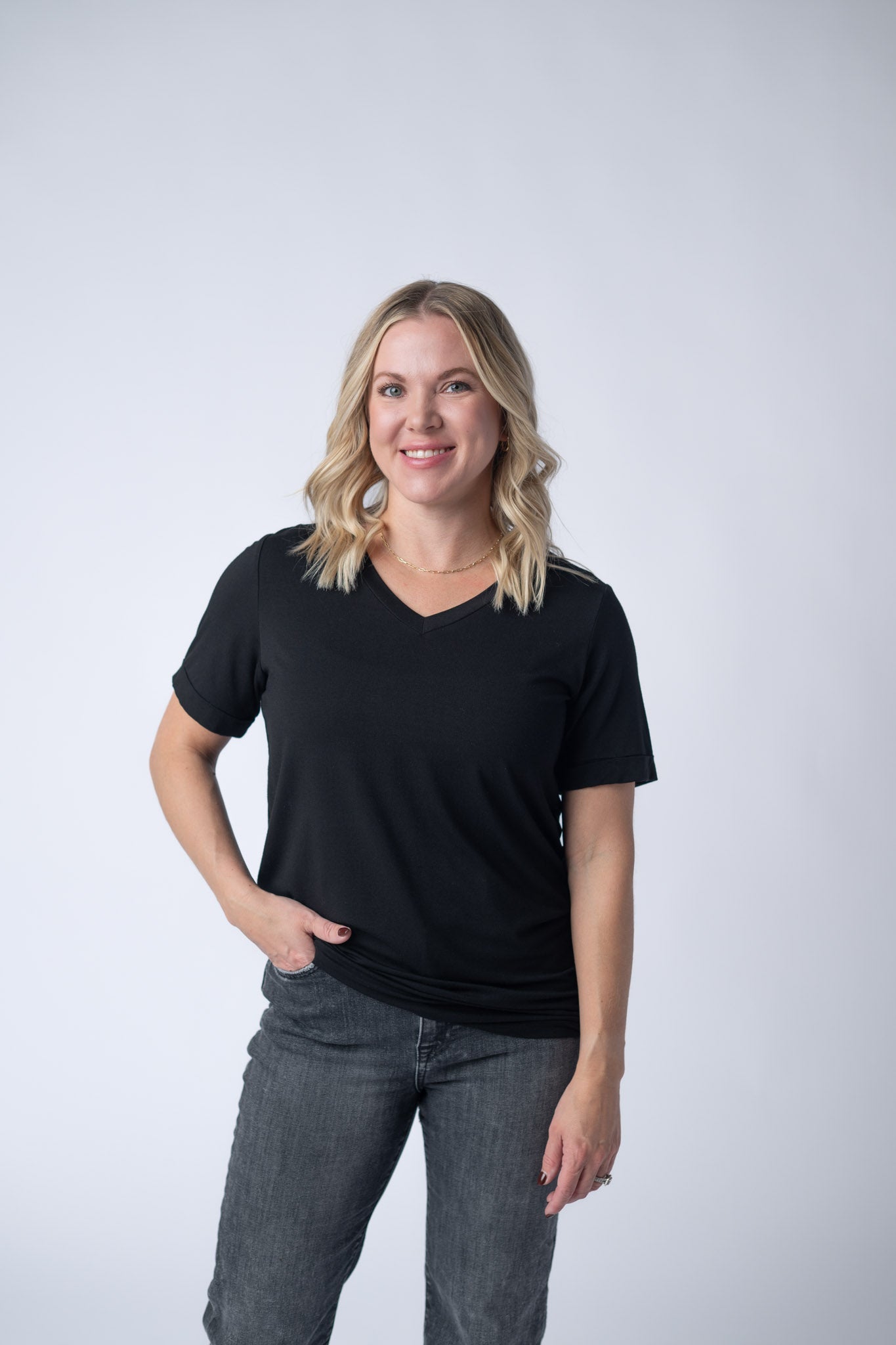 Michelle Mae Sophie Tee - Black
