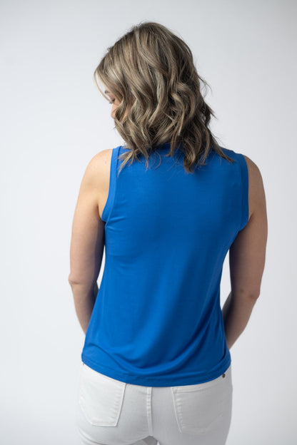 Michelle Mae Noelle Tank - Blue