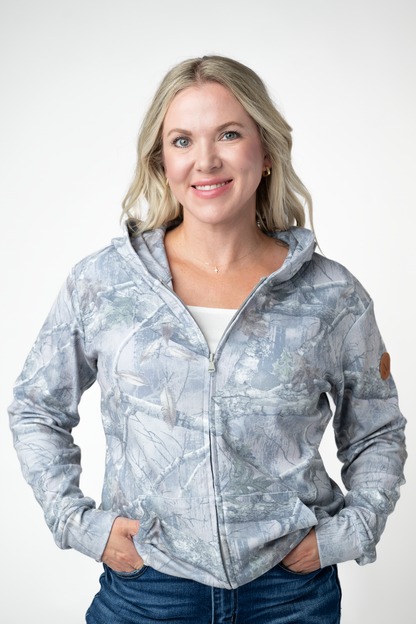 Michelle Mae Fullzip Hoodie - Camo