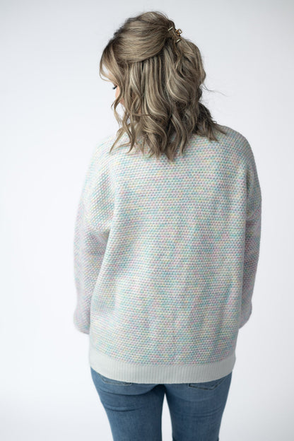 Michelle Mae Kinsley Cardigan - Bright Pastel Mix