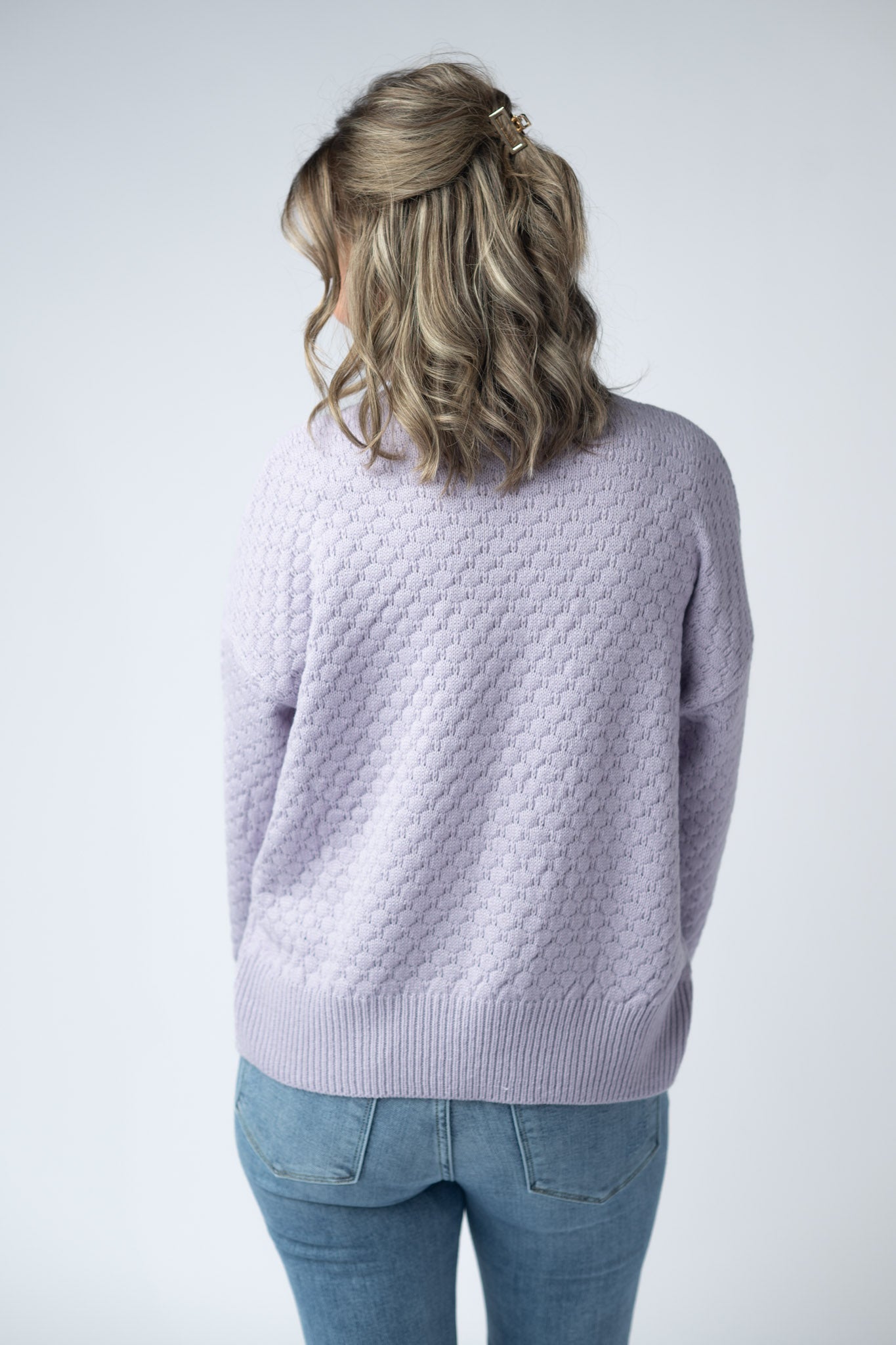 Michelle Mae Gianna Pullover Sweater - Lavender