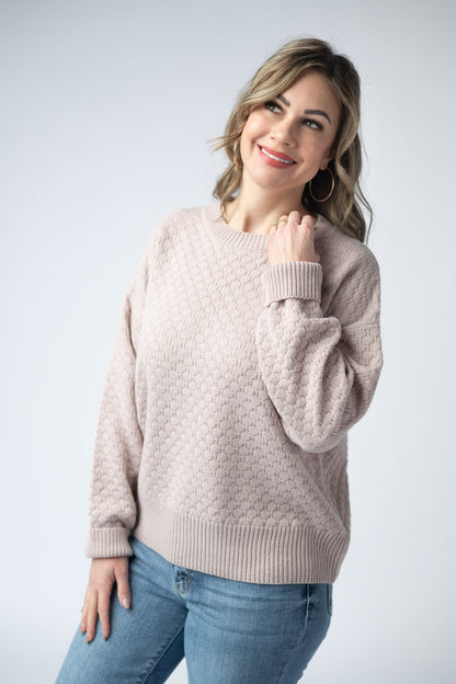 Michelle Mae Gianna Pullover Sweater - Neutral