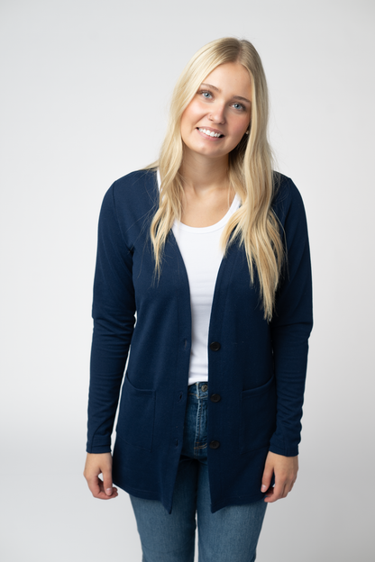 Michelle Mae Cori Cardigan - Navy