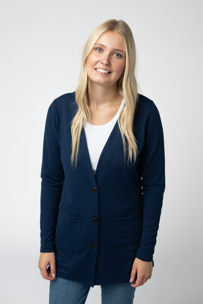 Michelle Mae Cori Cardigan - Navy
