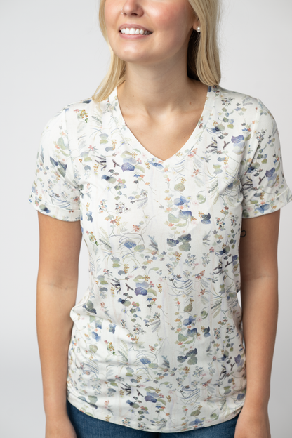 Michelle Mae Sophie Top - Olive Meadow