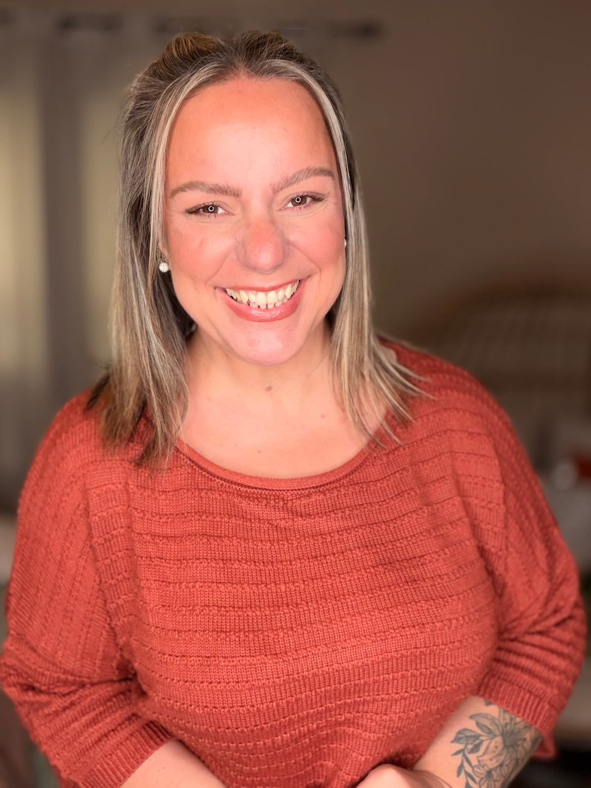 Slouchy Gal Off Shoulder Textured Top