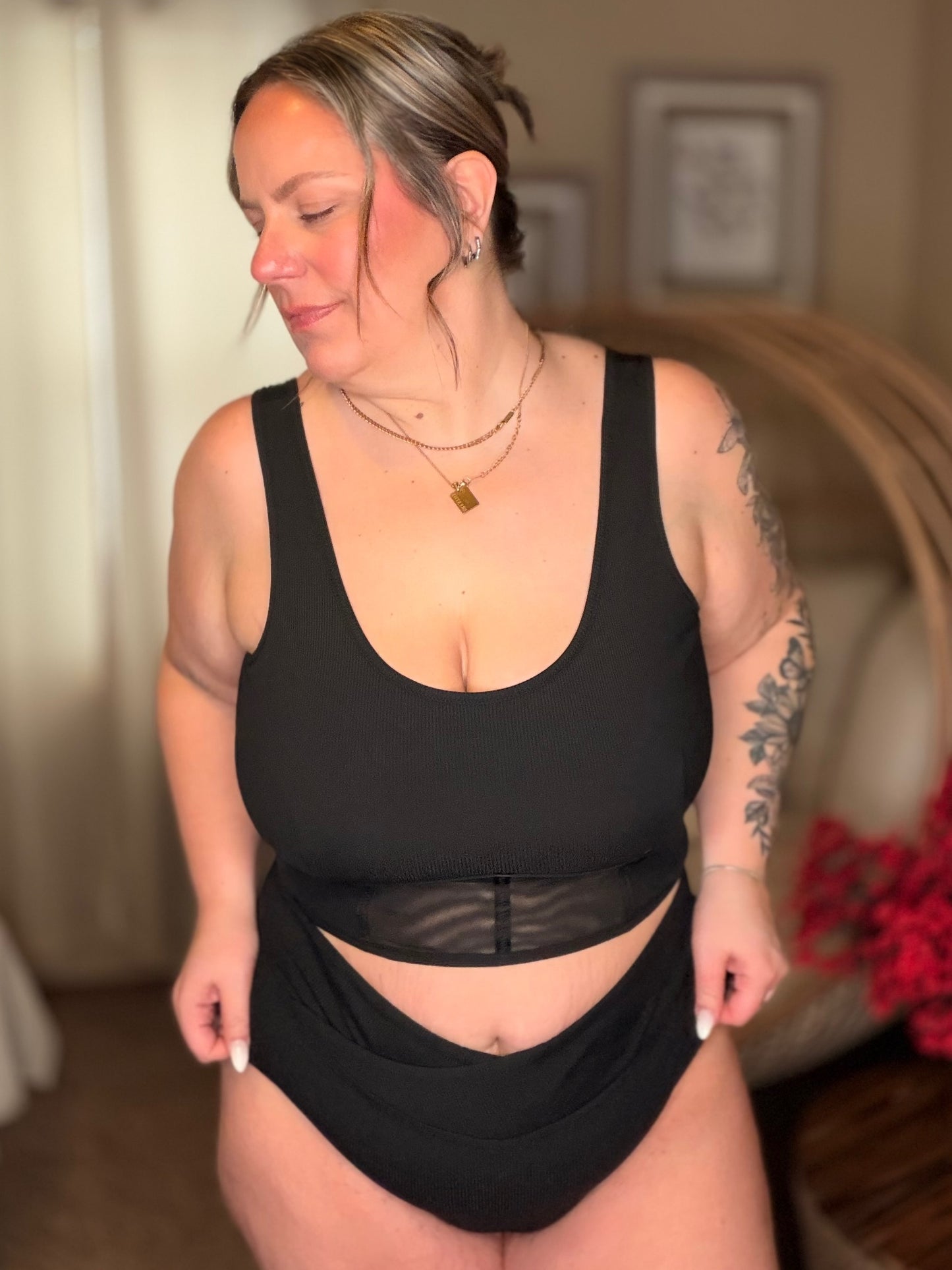 Down the Block, On A Beach Two Piece Swimsuit