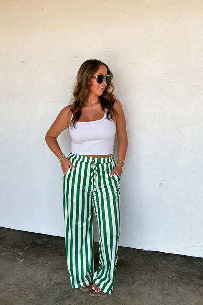 GAME DAY WIDE LEG PANTS
