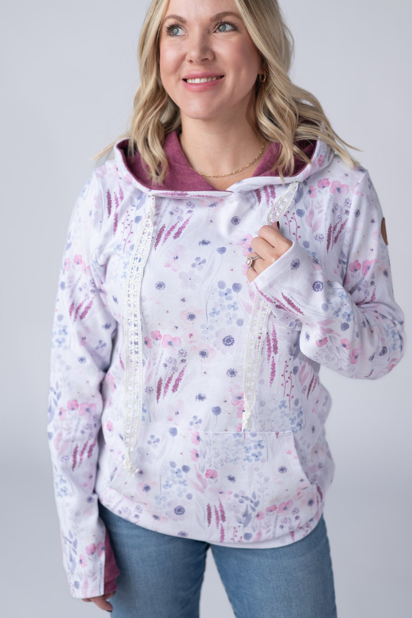 Michelle Mae Hailey Pullover Hoodie - Wildflower Gardens