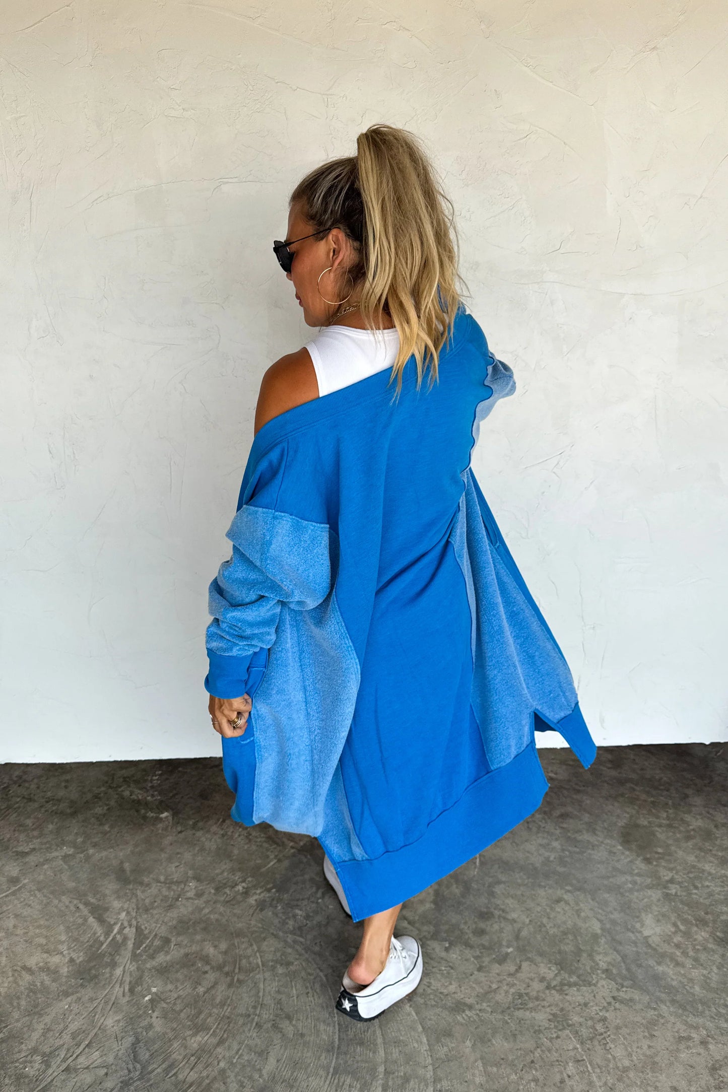 DESI SWEATSHIRT CARDIGAN