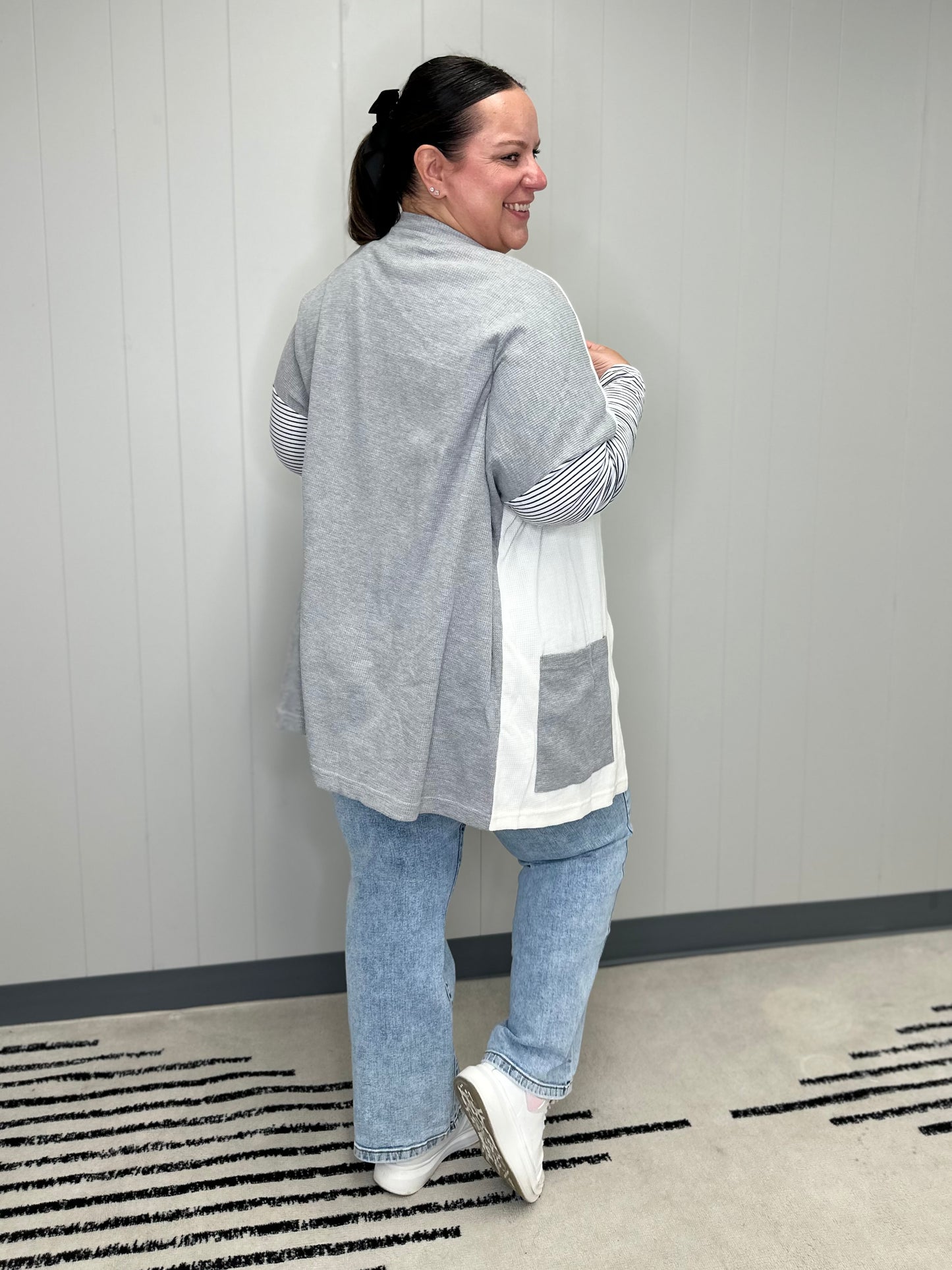Consider it So Color Block Cardigan
