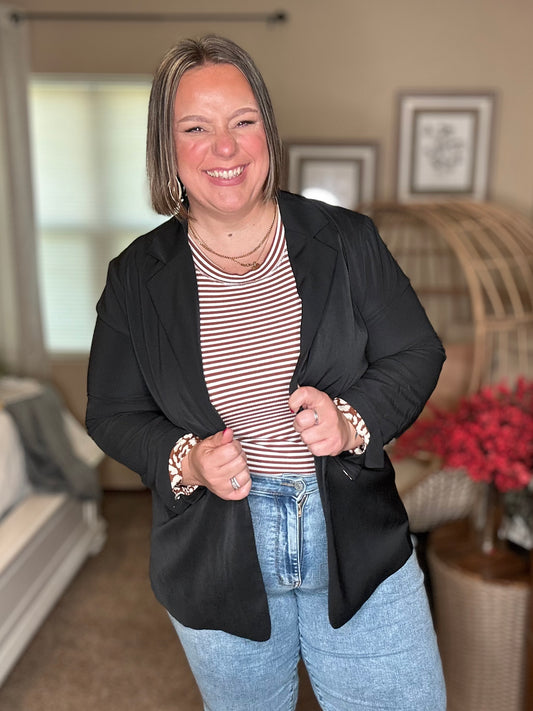 Every Day Blazer in Black