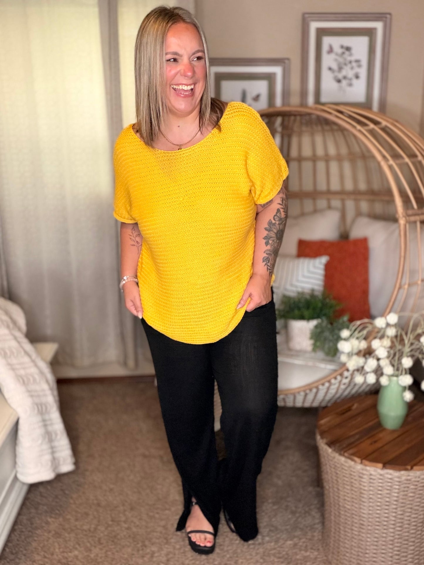 Guess We're Good Knit Top