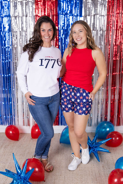 Michelle Mae Corrine Embroidered Pullover Top - 1776