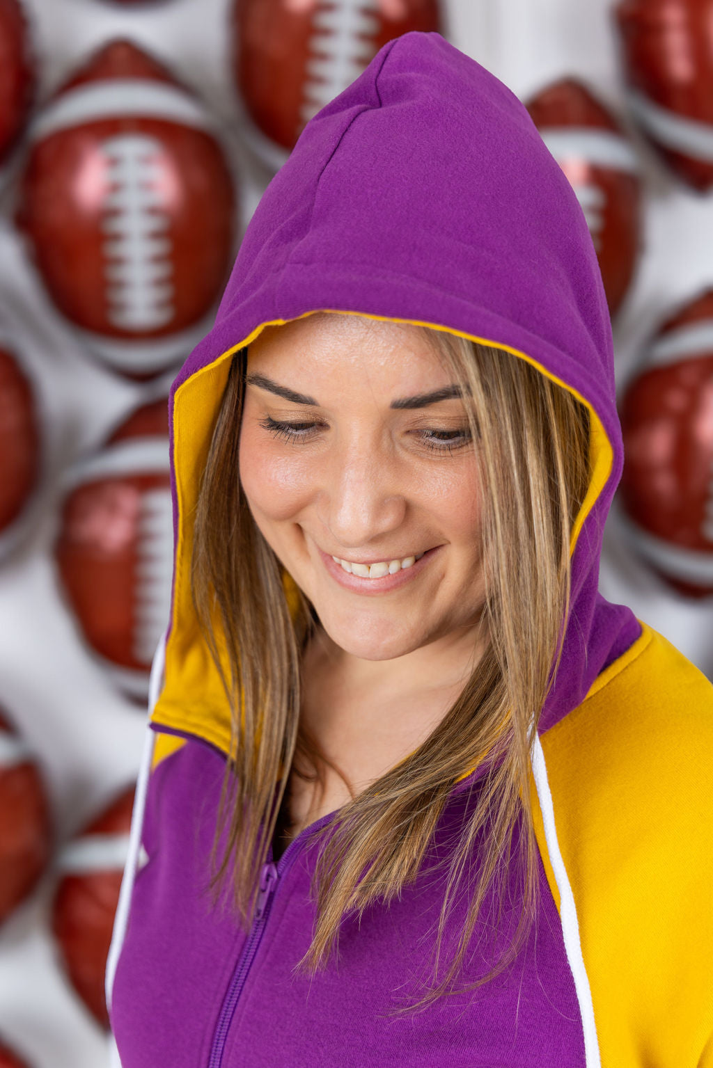 Michelle Mae GameDay Halfzip Hoodie - Minnesota
