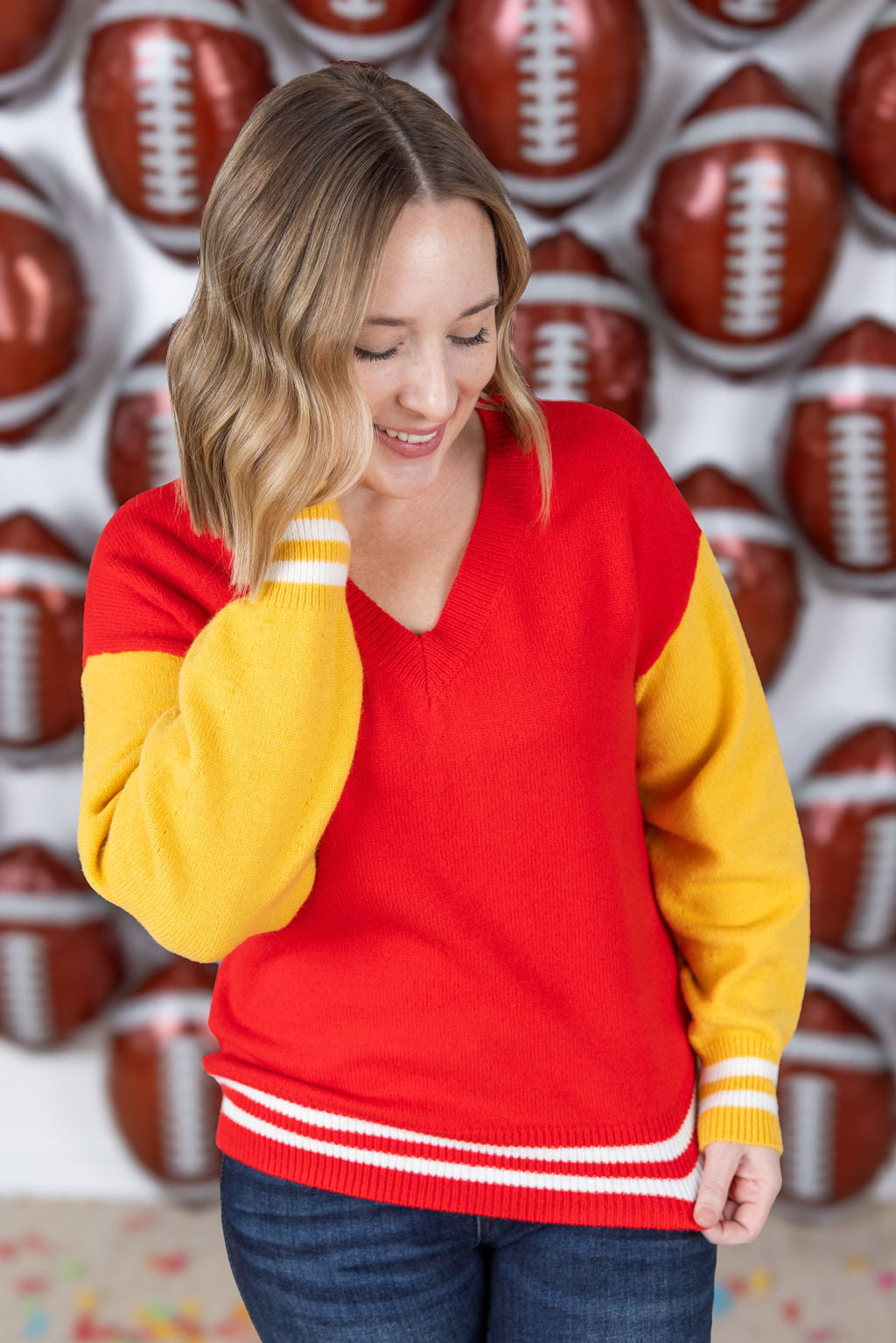 Michelle Mae GameDay Sweater - Kansas City