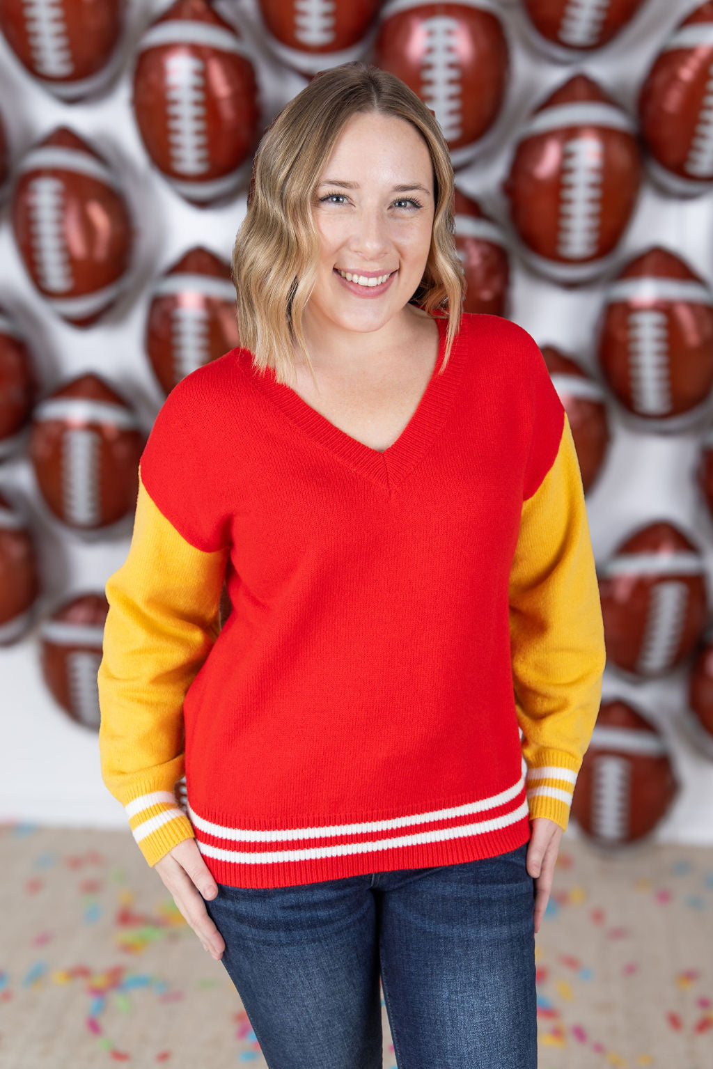 Michelle Mae GameDay Sweater - Kansas City