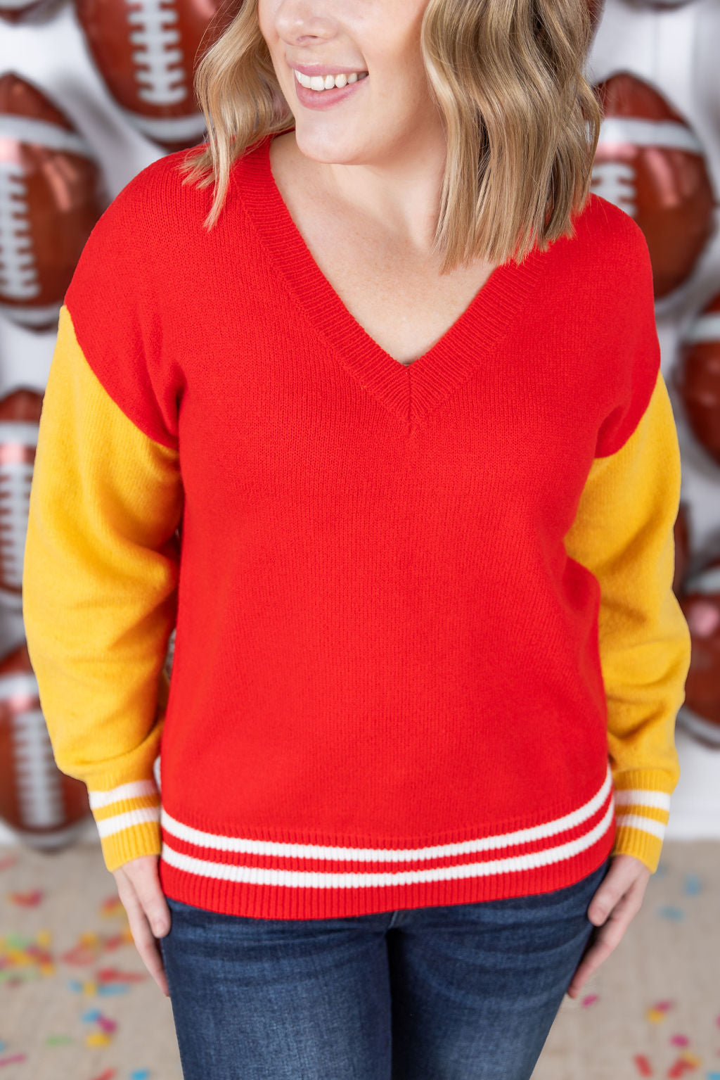 Michelle Mae GameDay Sweater - Kansas City