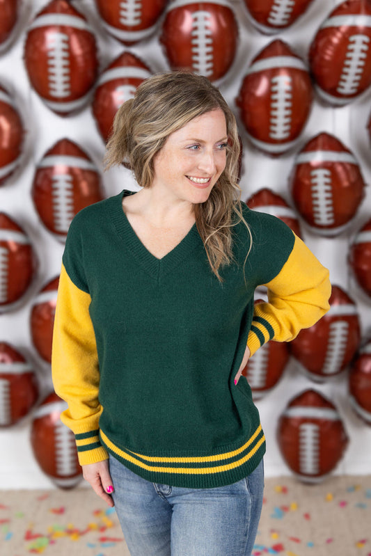 Michelle Mae GameDay Sweater - Green Bay