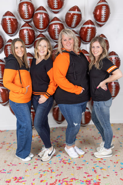 Michelle Mae GameDay Halfzip Hoodie - Cincinnati