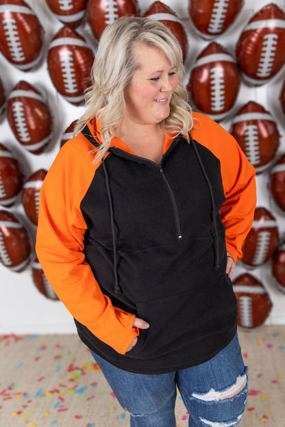 Michelle Mae GameDay Halfzip Hoodie - Cincinnati