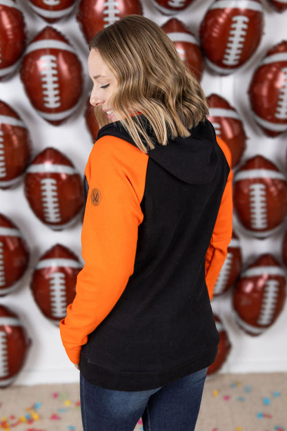 Michelle Mae GameDay Halfzip Hoodie - Cincinnati
