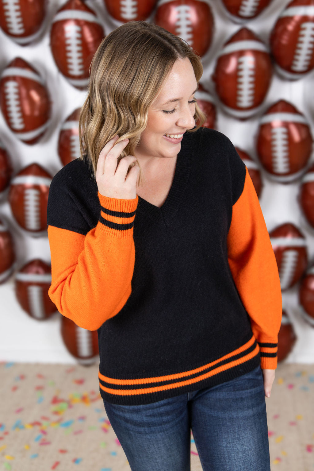 Michelle Mae GameDay Sweater - Cincinnati
