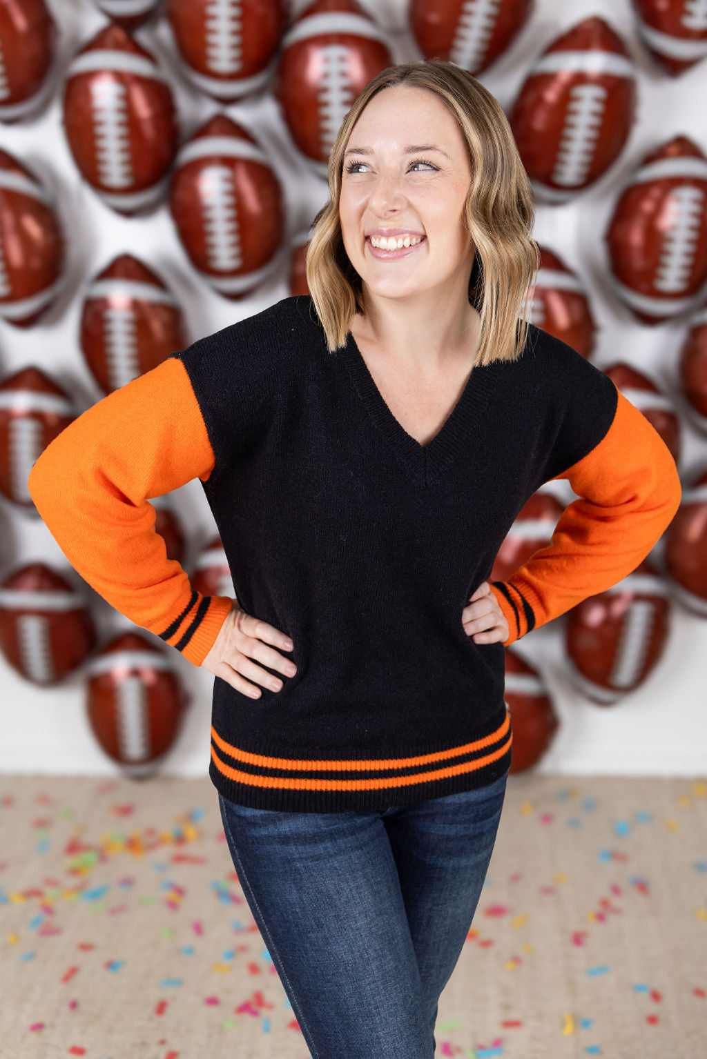 Michelle Mae GameDay Sweater - Cincinnati