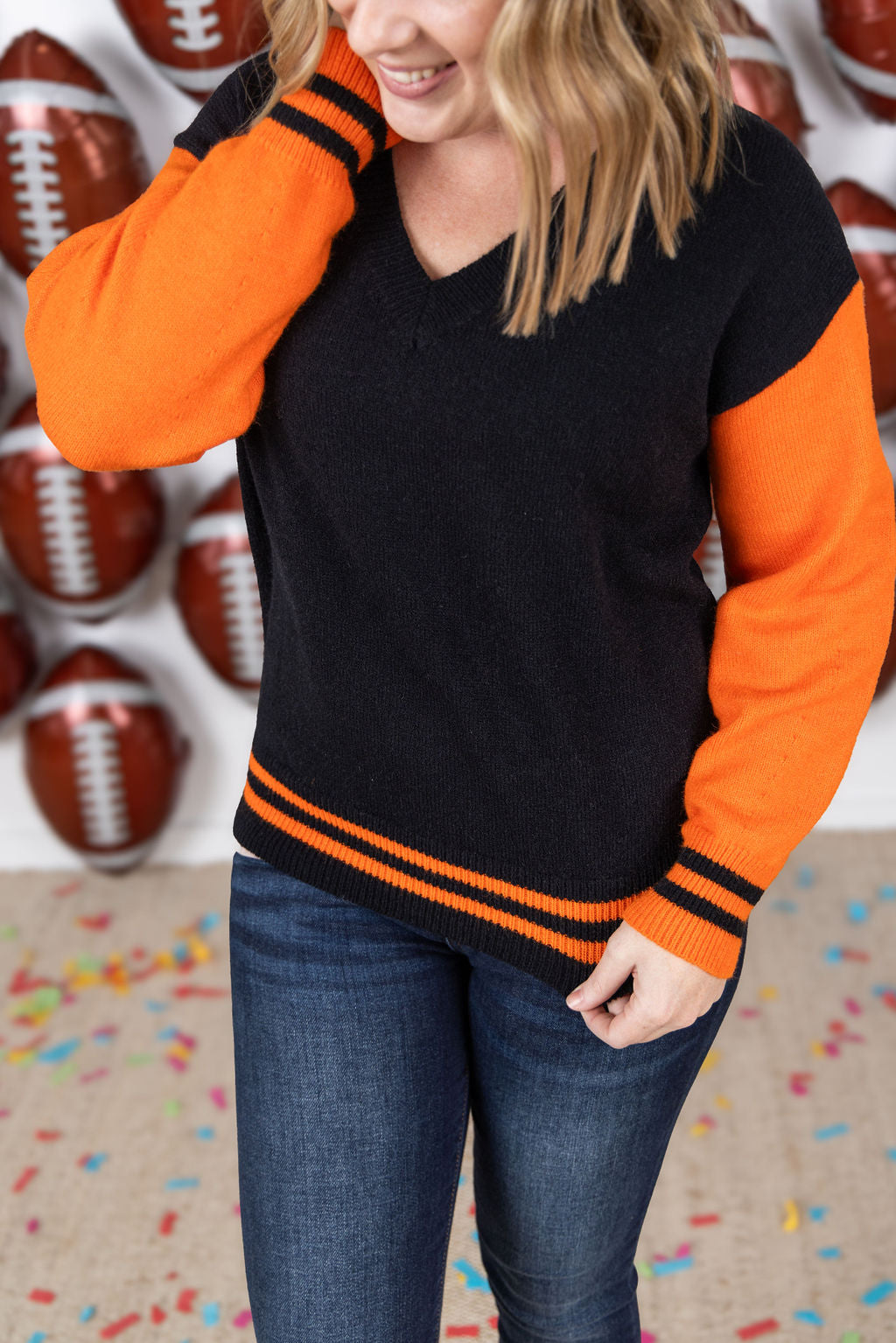 Michelle Mae GameDay Sweater - Cincinnati