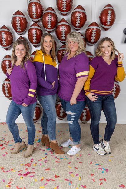Michelle Mae GameDay Larissa Long Sleeve Top - Minnesota
