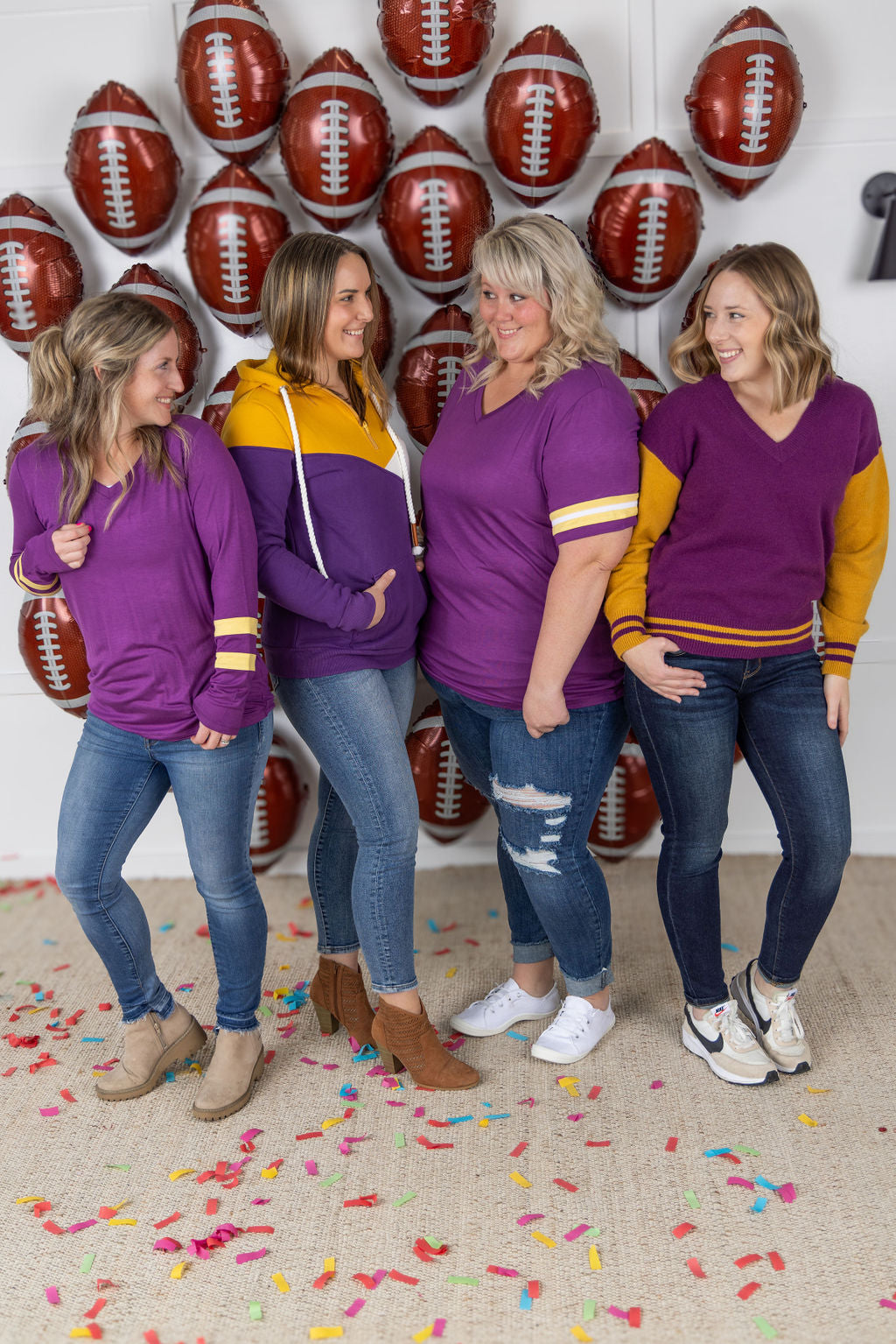 Michelle Mae GameDay Larissa Long Sleeve Top - Minnesota