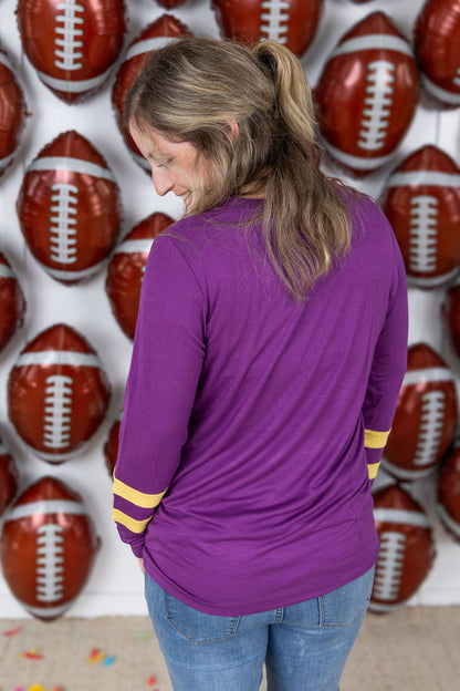 Michelle Mae GameDay Larissa Long Sleeve Top - Minnesota